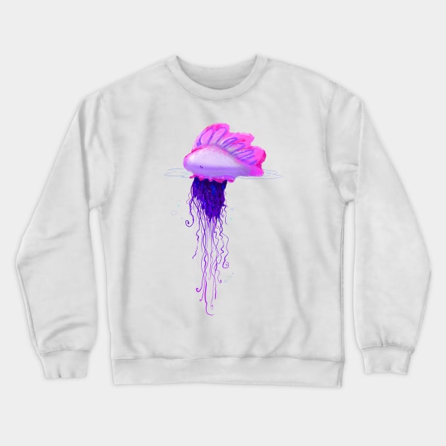 Portuguese man o war Crewneck Sweatshirt by PaulaBS